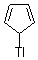 Cyclopentadienylthanllium Structure,34822-90-7Structure