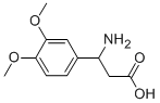 3-Amino-3-(3,4-dimethoxy-phenyl)-propionic acid Structure,34840-85-2Structure