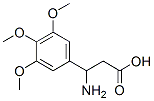 3-Amino-3-(3,4,5-trimethoxy-phenyl)-propionic acid Structure,34841-00-4Structure