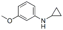 Benzenamine,n-cyclopropyl-3-methoxy-(9ci) Structure,348579-14-6Structure