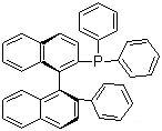 (R)-2-Diphenyphosphino-2-phenyl-1,1-binaphthyl Structure,348617-10-7Structure