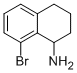 8-Bromo-1,2,3,4-tetrahydronaphthalen-1-amine Structure,348627-52-1Structure