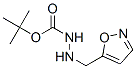 Hydrazinecarboxylic acid,2-(5-isoxazolylmethyl)-,1,1-dimethylethyl ester (9ci) Structure,348628-21-7Structure