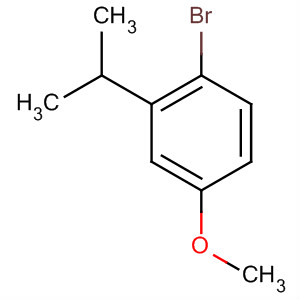 1-Bromo-2-isopropyl-4-methoxybenzene Structure,34881-45-3Structure