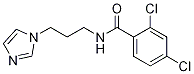 2,4-Dichloro-n-[3-(1h-imidazol-1-yl)propyl]benzamide Structure,349092-52-0Structure