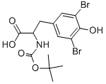 N-boc-3,5-dibromo-dl-tyrosine Structure,349535-07-5Structure