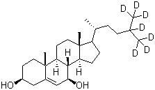 7B-hydroxycholesterol-25,26,26,26,27,27,27-d7 Structure,349553-97-5Structure