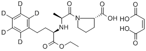 馬來(lái)酸依那普利-D5結(jié)構(gòu)式_349554-02-5結(jié)構(gòu)式