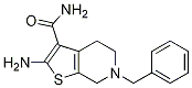 2-Amino-6-benzyl-4,5,6,7-tetrahydro-thieno[2,3-c]pyridine-3-carboxylic acid amide Structure,34959-32-5Structure