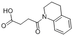 4-(3,4-Dihydro-2h-quinolin-1-yl)-4-oxo-butyric acid Structure,349644-03-7Structure