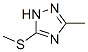 1H-1,2,4-triazole,3-methyl-5-(methylthio)-(9ci) Structure,34985-98-3Structure