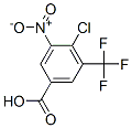 4-Chloro-3-nitro-5-(trifluoromethyl)benzoic acid Structure,350488-79-8Structure