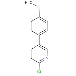 2-Chloro-5-(4-methoxyphenyl)pyridine Structure,350489-40-6Structure