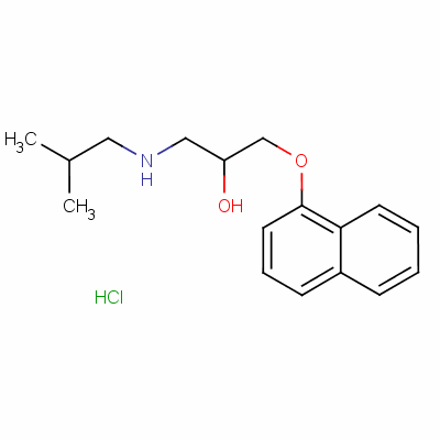 Propranolol hydrochloride Structure,3506-09-0Structure