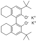 (R)-(-)-5,5,6,6,7,7,8,8-八羥基-3,3-二叔丁基-1,1-聯(lián)-2-萘醇二鉀鹽結構式_350683-75-9結構式