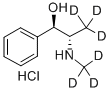 鹽酸麻黃堿-D6結(jié)構(gòu)式_350820-08-5結(jié)構(gòu)式