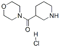 4-(Piperidin-3-ylcarbonyl)morpholine hydrochloride Structure,35090-96-1Structure