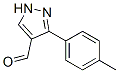 3-(4-Methylphenyl)-1H-pyrazole-4-carbaldehyde Structure,350988-62-4Structure