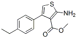 Methyl 2-amino-4-(4-ethylphenyl)thiophene-3-carboxylate Structure,350989-89-8Structure