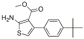 Methyl 2-amino-4-(4-tert-butylphenyl)thiophene-3-carboxylate Structure,350989-95-6Structure