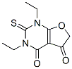 1,3-二乙基-2,3-二氫-2-硫氧代-呋喃并[2,3-D]嘧啶-4,5(1H,6H)-二酮結(jié)構(gòu)式_350996-42-8結(jié)構(gòu)式