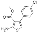 Methyl 2-amino-4-(4-chlorophenyl)thiophene-3-carboxylate Structure,350997-10-3Structure