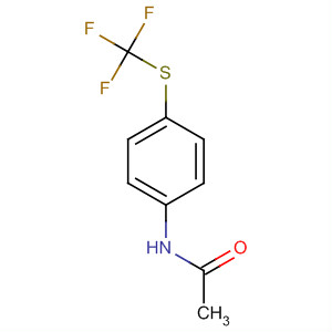 Acetamide, n-[4-[(trifluoromethyl)thio]phenyl]- Structure,351-81-5Structure