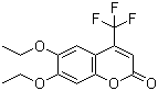 6,7-Diethoxy-4-(Trifluoromethyl)Coumarin Structure,351002-66-9Structure