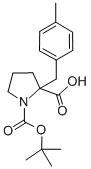 1-Boc-2-(4-methylbenzyl)-2-pyrrolidinecarboxylic acid Structure,351002-82-9Structure