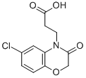 6-Chloro-2,3-dihydro-3-oxo-4H-1,4-benzoxazine-4-propionic acid Structure,351003-03-7Structure