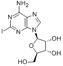 2-碘腺苷酸結構式_35109-88-7結構式