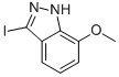 3-Iodo-7-methoxy-1h-indazole Structure,351210-07-6Structure