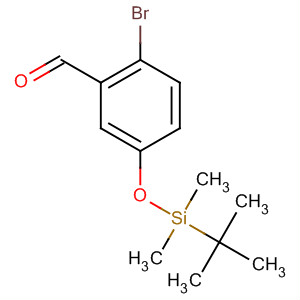 2-Bromo-5-(tert-butyldimethylsilyloxy)benzaldehyde Structure,351418-50-3Structure