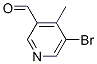 5-Bromo-3-formyl-4-methylpyridine Structure,351457-86-8Structure