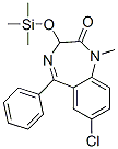 7-Chloro-1-methyl-5-phenyl-3-[(trimethylsilyl)oxy]-1h-1,4-benzodiazepin-2(3h)-one Structure,35147-95-6Structure