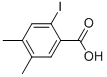 2-Iodo-4,5-dimethylbenzoic acid Structure,35149-23-6Structure