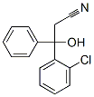 3-鄰氯苯基-3-羥基-3-苯丙腈結構式_35173-29-6結構式