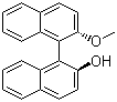 (S)-(-)-2-羥基-2-甲氧基-1,1-bi-萘酚結(jié)構(gòu)式_35193-69-2結(jié)構(gòu)式