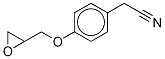 4-(2-Oxiranylmethoxy)benzeneacetonitrile Structure,35198-42-6Structure