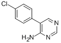 5-(4-Chlorophenyl)pyrimidin-4-amine Structure,352002-25-6Structure