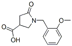 1-(2-Methoxybenzyl)-5-oxopyrrolidine-3-carboxylic acid Structure,352208-42-5Structure