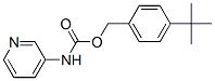 Carbamic acid,3-pyridinyl-,[4-(1,1-dimethylethyl)phenyl ]methyl ester (9ci) Structure,352344-85-5Structure