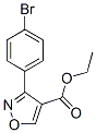 3-(4-溴苯基)異噁唑-4-羧酸乙酯結(jié)構(gòu)式_352445-65-9結(jié)構(gòu)式