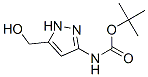 Carbamic acid,[5-(hydroxymethyl)-1h-pyrazol-3-yl ]-,1,1-dimethylethyl ester Structure,352533-21-2Structure