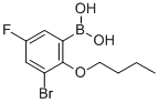 3-Bromo-2-butoxy-5-fluorophenylboronic acid Structure,352534-85-1Structure