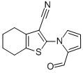 2-(2-甲酰基-1H-吡咯-1-基)-4,5,6,7-四氫-苯并[B]噻吩-3-甲腈結(jié)構(gòu)式_352553-63-0結(jié)構(gòu)式