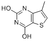 7-Methyl-thieno[3,2-d]pyrimidine-2,4(1h,3h)-dione Structure,35265-81-7Structure