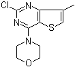 2-Chloro-7-methyl-4-(4-morpholinyl)-thieno[3,2-d]pyrimidine Structure,35265-88-4Structure