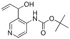 Carbamic acid,[3-(1-hydroxy-2-propenyl)-4-pyridinyl ]-,1,1-dimethylethyl ester (9ci) Structure,352667-83-5Structure