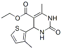 5-Pyrimidinecarboxylicacid,1,2,3,4-tetrahydro-6-methyl-4-(3-methyl-2-thienyl)-2-oxo-,ethylester(9ci) Structure,352693-02-8Structure